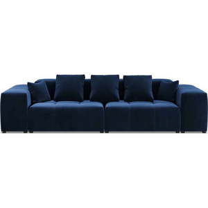 Modrá sametová pohovka 320 cm Rome Velvet - Cosmopolitan Design obraz