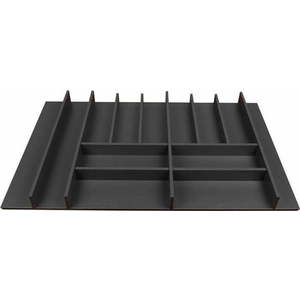 Černý příborník do zásuvky 78 x 47 cm Wood Line – Elletipi obraz