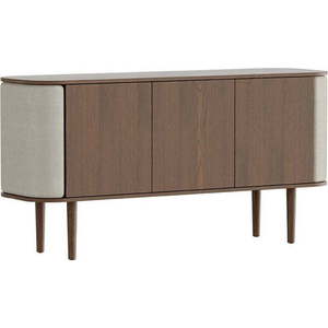 Hnědo-béžová nízká komoda v dekoru dubu 150x75 cm Treasures – UMAGE obraz