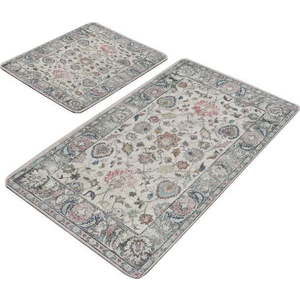 Šedé koupelnové předložky v sadě 2 ks 60x100 cm – Mila Home obraz