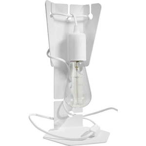 Bílá stolní lampa (výška 31 cm) Viking – Nice Lamps obraz