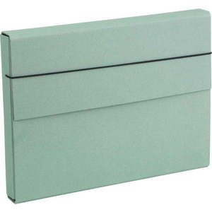 Zelený kartonový organizér Olof Canvas Paper Laminate – Bigso obraz