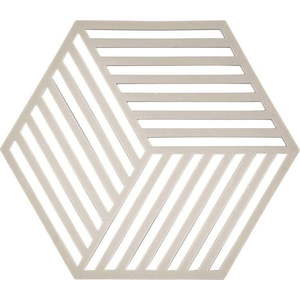 Silikonová podložka pod hrnec 24x14 cm Hexagon - Zone obraz