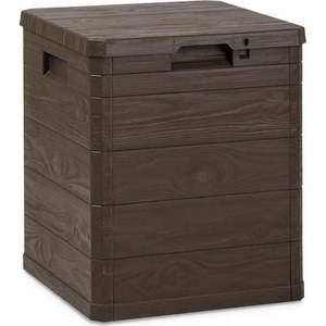 Tmavě hnědý zahradní úložný box Woodys – Toomax obraz