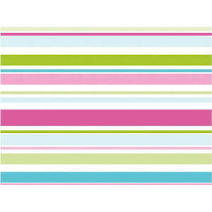 Dětská tapeta z netkané textilie 200 cm x 154 cm Bright Stripes – Artgeist obraz