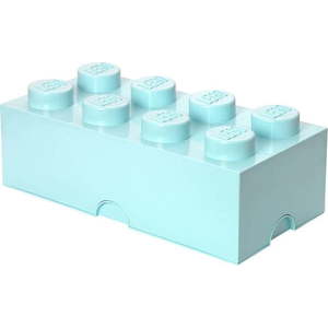 Světle modrý úložný box LEGO® obraz