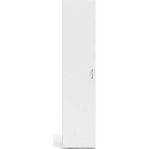Bílá šatní skříň 39x175 cm Space – Tvilum obraz