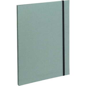 Zelený kartonový organizér Paulina Canvas Paper Laminate A5 – Bigso obraz