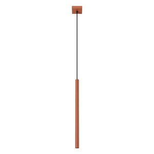 Závěsné svítidlo v cihlové barvě Fideus – Nice Lamps obraz