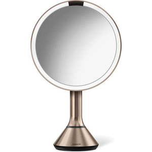 Kosmetické zvětšovací zrcadlo s osvětlením (5x) ø 20 cm Sensor – simplehuman obraz