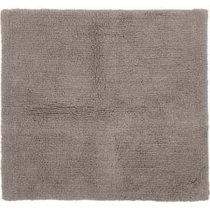 Hnědá bavlněná koupelnová předložka Tiseco Home Studio Luca, 60 x 60 cm obraz