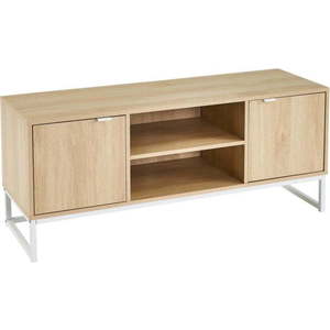 TV stolek v dekoru břízy v přírodní barvě 120x52, 5 cm – Casa Selección obraz
