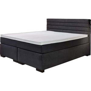 Černá boxspring postel 180x200 cm Kokomo – Rojaplast obraz