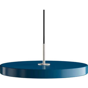 LED závěsné svítidlo v petrolejové barvě s kovovým stínidlem ø 43 cm Asteria Medium – UMAGE obraz