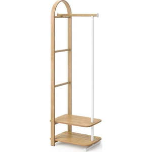Předsíňová sestava z jasanového dřeva v přírodní barvě 37x167x54 cm Bellwood – Umbra obraz