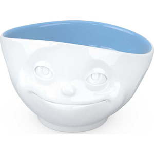 Bílo-modrá porcelánová zamilovaná miska 58products obraz