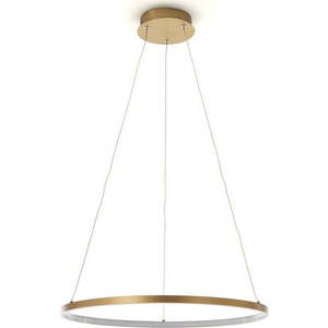 Závěsné svítidlo ve zlaté barvě Tomasucci Ring, výška 92 cm obraz