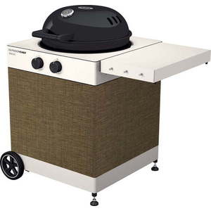 Hnědý krycí panel na gril 238x0.2x58 cm Arosa - Outdoorchef obraz