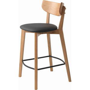 Barová židle z dubového dřeva Unique Furniture Pero obraz