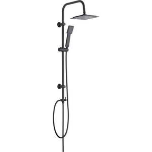 Matně černý sprchový set z nerezové oceli 101 cm Cuadro – Wenko obraz