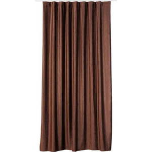Hnědý sametový závěs 140x260 cm Roma – Mendola Fabrics obraz