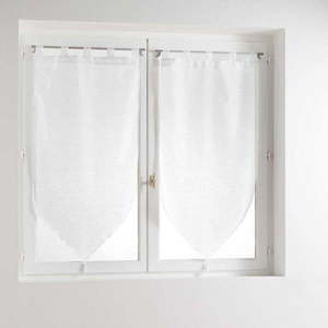 Bílé voálové záclony v sadě 2 ks 45x90 cm Lissea – douceur d'intérieur obraz