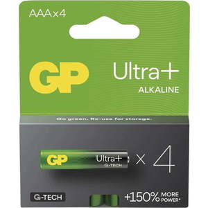 Alkalické baterie AAA 4 ks Ultra Plus – EMOS obraz