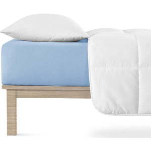 Modré napínací prostěradlo jersey 140x200 cm Boxspring – Andrea Simone obraz