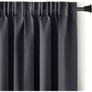 Antracitový zatemňovací termo závěs 140x270 cm Pleat – Restilo obraz