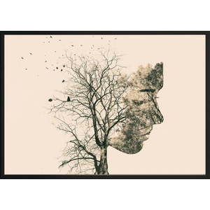 Obraz 40x50 cm Girl Silhouette – DecoKing obraz