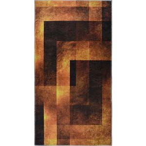 Oranžový pratelný koberec 160x230 cm – Vitaus obraz