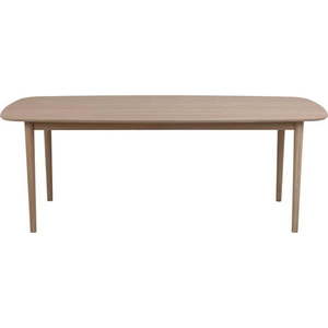 Rozkládací jídelní stůl s deskou v dubovém dekoru 210x100 cm Aston - Actona obraz