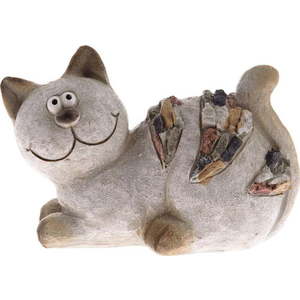 Polyresinová zahradní soška Cat – Dakls obraz