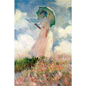 Reprodukce obrazu 45x70 cm Woman with sunshade - Fedkolor obraz