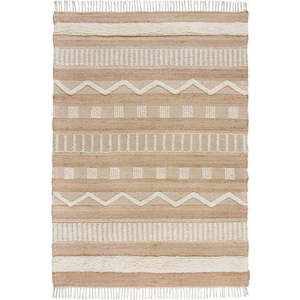 Béžový jutový koberec Flair Rugs Medina, 120 x 170 cm obraz