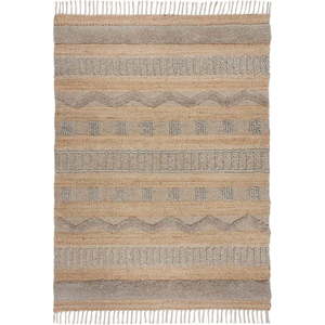 Světle šedý/v přírodní barvě koberec 120x170 cm Medina – Flair Rugs obraz