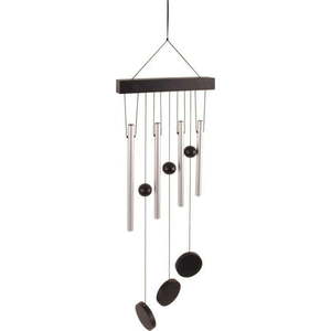 Závěsná zvonkohra ve stříbrné barvě Esschert Design, 58 cm obraz