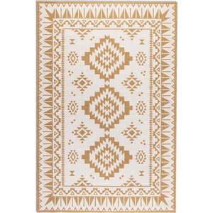 Okrově žluto-krémový venkovní koberec 80x150 cm Gemini – Elle Decoration obraz