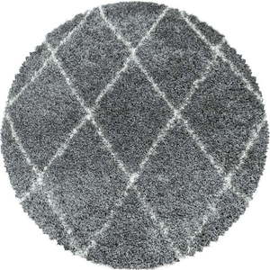 Šedý kulatý koberec ø 80 cm Alvor – Ayyildiz Carpets obraz