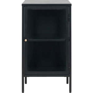 Černá kovová vitrína 45x85 cm Carmel – Unique Furniture obraz