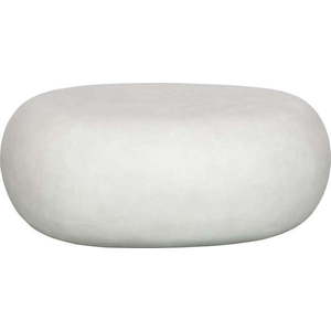 Bílý konferenční stolek 49x65 cm Pebble – vtwonen obraz