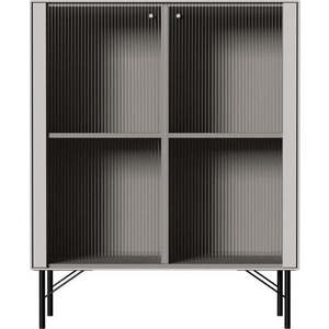 Světle šedá vitrína 91x111 cm Edge by Hammel – Hammel Furniture obraz