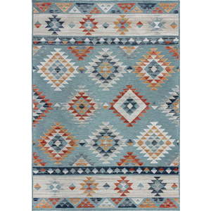 Modrý vnitřní a venkovní koberec 120x170 cm Avery Blue – Flair Rugs obraz