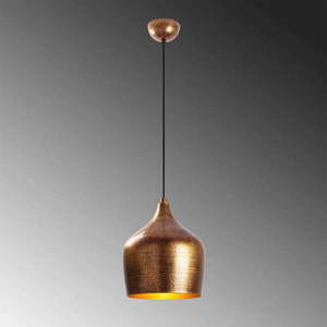 Závěsné svítidlo v měděné barvě s kovovým stínidlem ø 20 cm Murek – Opviq lights obraz