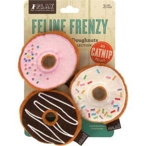 Hračky pro kočku v sadě 3 ks Donuts – P.L.A.Y. obraz