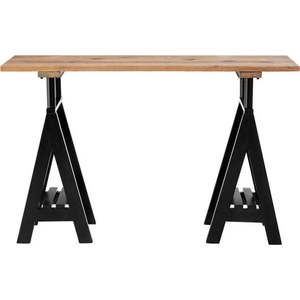 Konzolový stolek s deskou z borovicového dřeva v přírodní barvě 45x130 cm Hampstead – Premier Housewares obraz