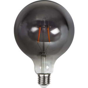 Teplá LED filamentová žárovka E27, 2 W Plain Smoke – Star Trading obraz