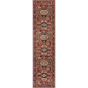 Červený běhoun 60x230 cm Gillingham – Flair Rugs obraz