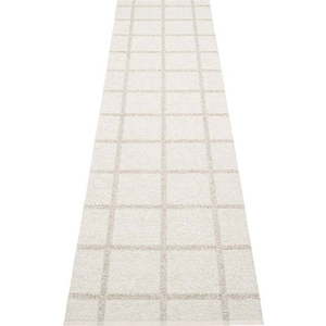 Krémový vnitřní a venkovní běhoun 70x300 cm Ada Fossil – Pappelina obraz