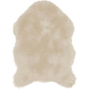 Béžová umělá kožešina Tiseco Home Studio Sheepskin, 60 x 90 cm obraz